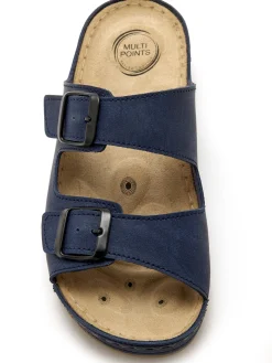 Mules réflexologie extra larges