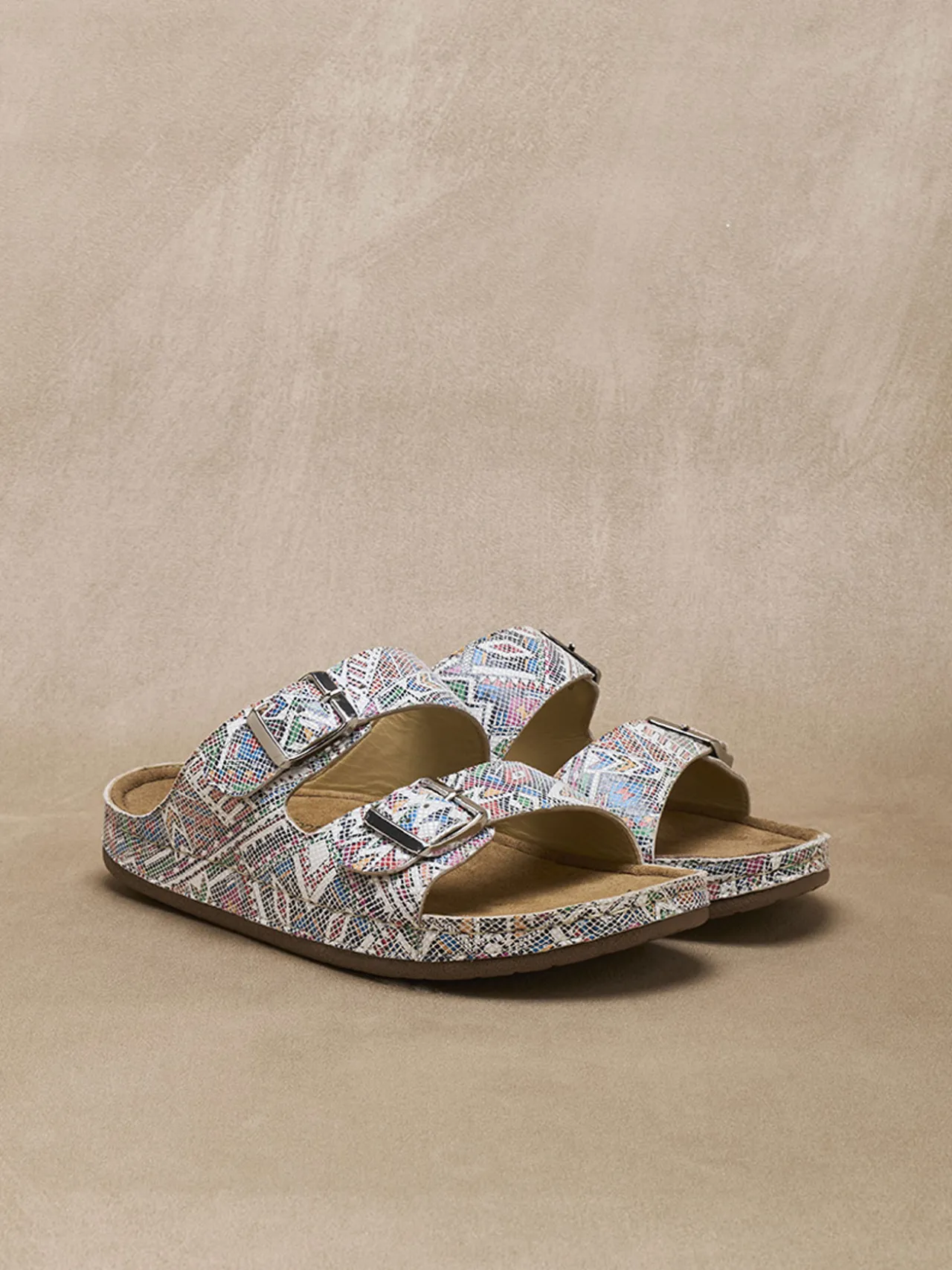 Mules réflexologie extra larges