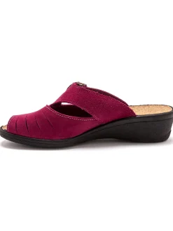 Mules réglables intérieur liège