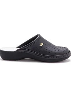 Mules ultra légères en cuir