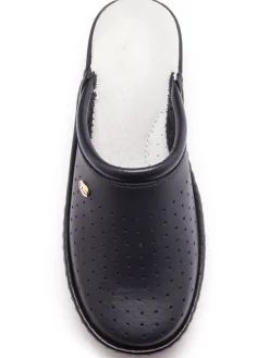 Mules ultra légères en cuir