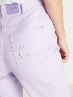 Pantacourt 5 poches coupe droite