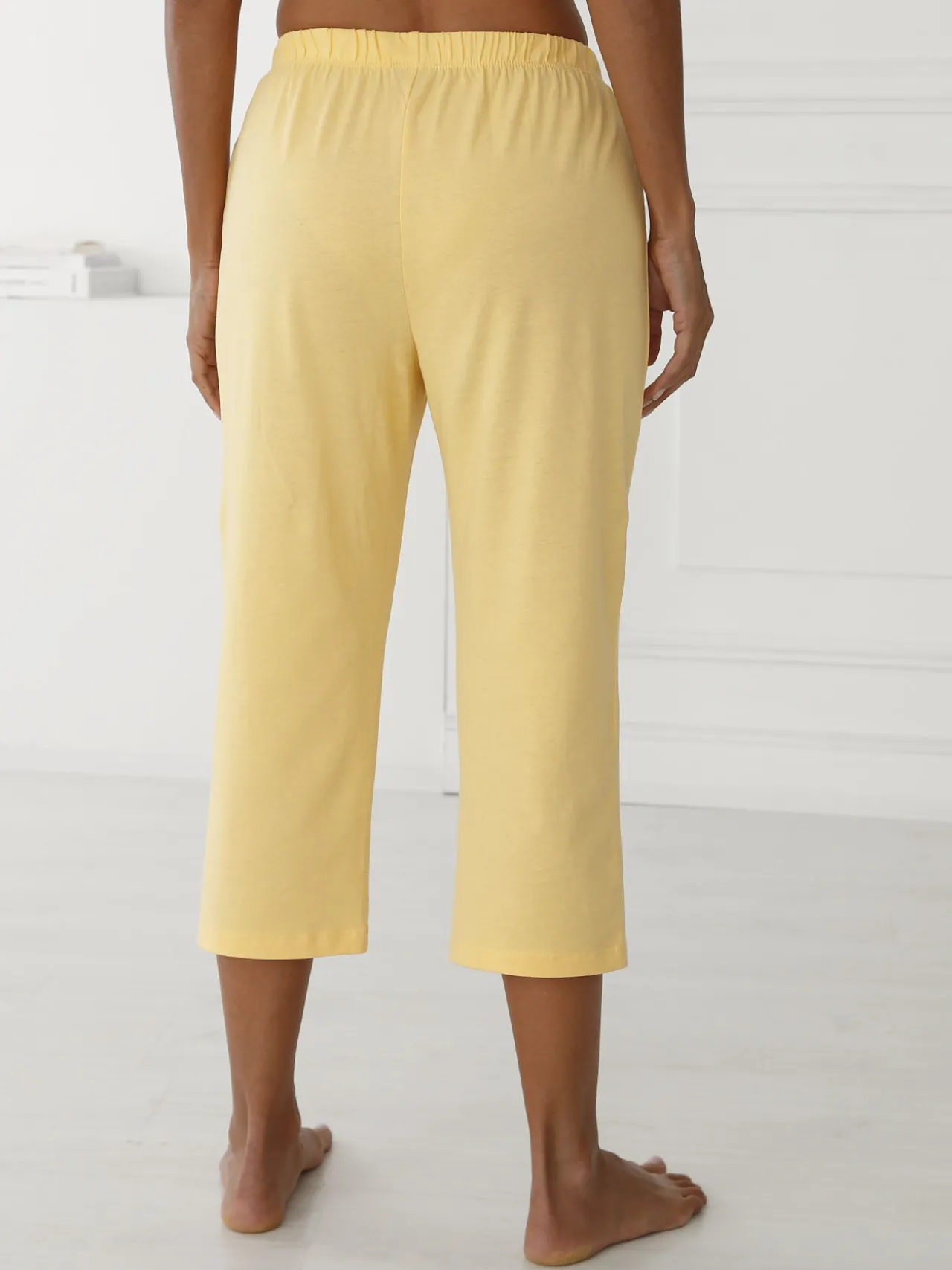 Pantacourt de pyjama jersey pur coton