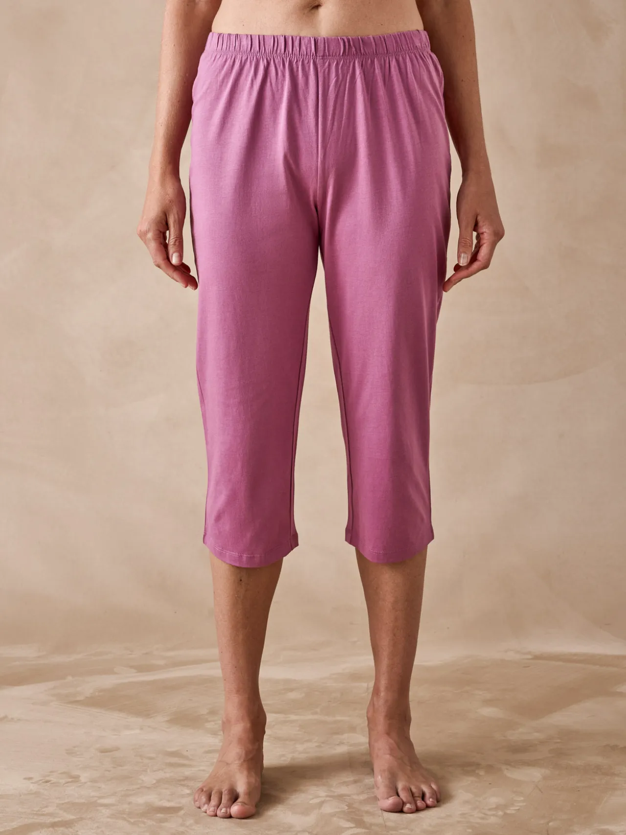 Pantacourt en maille coton