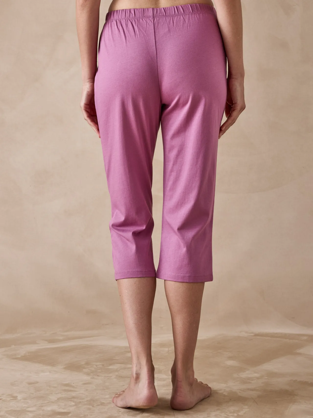 Pantacourt en maille coton