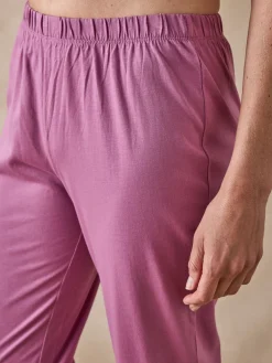 Pantacourt en maille coton