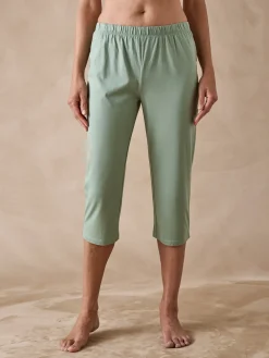 Pantacourt en maille coton