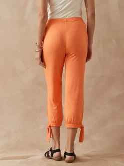 Pantacourt en maille style sarouel