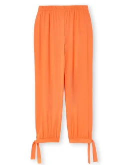 Pantacourt en maille style sarouel