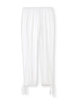 Pantacourt en maille style sarouel