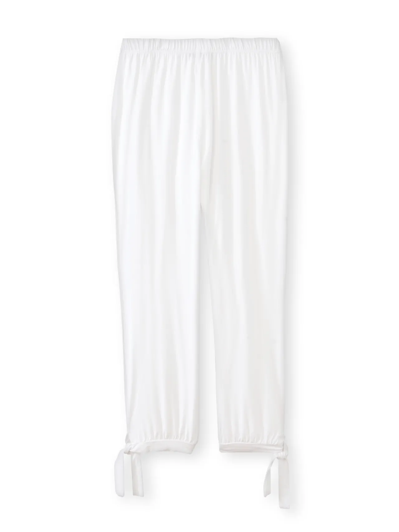 Pantacourt en maille style sarouel