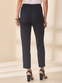 Pantacourt élastiqué en maille