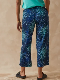 Pantacourt élastiqué en maille