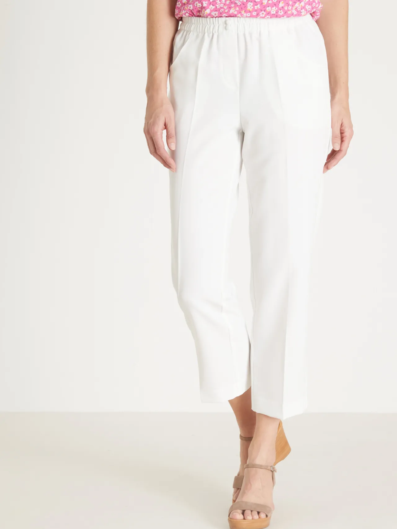 Pantacourt élastiqué entrejambe 60cm