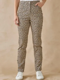 Pantalon 5 poches coupe droite