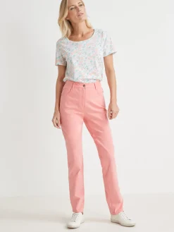 Pantalon 5 poches coupe droite