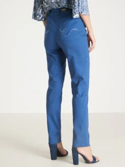Pantalon 5 poches coupe droite