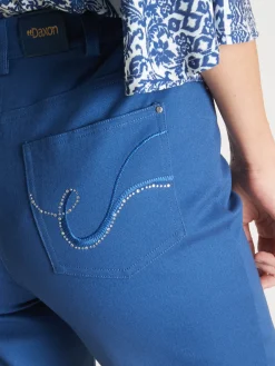 Pantalon 5 poches coupe droite