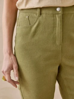 Pantalon 5 poches coupe droite