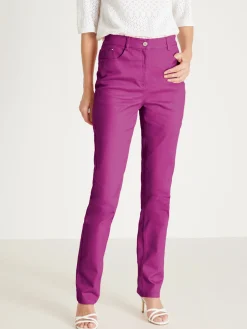 Pantalon 5 poches coupe droite