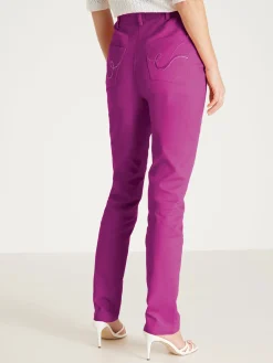 Pantalon 5 poches coupe droite