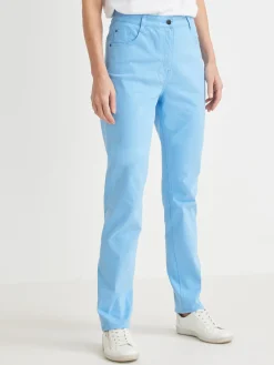 Pantalon 5 poches coupe droite