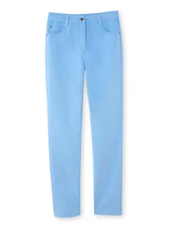 Pantalon 5 poches coupe droite