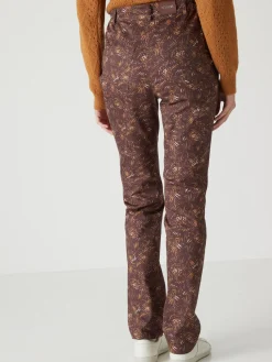 Pantalon 5 poches taille haute
