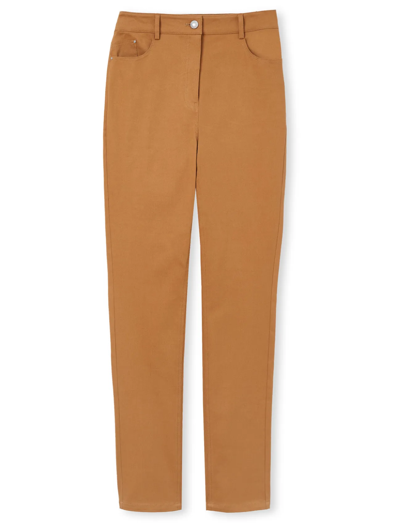 Pantalon 5 poches taille haute