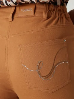 Pantalon 5 poches taille haute