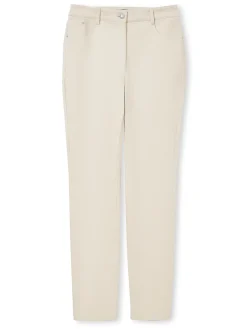 Pantalon 5 poches taille haute