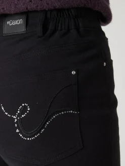 Pantalon 5 poches taille haute