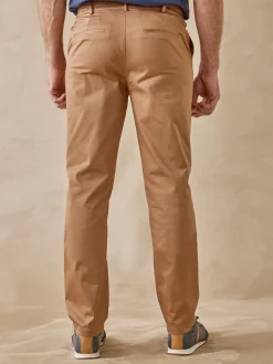 Pantalon chino élastiqué