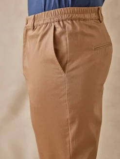 Pantalon chino élastiqué