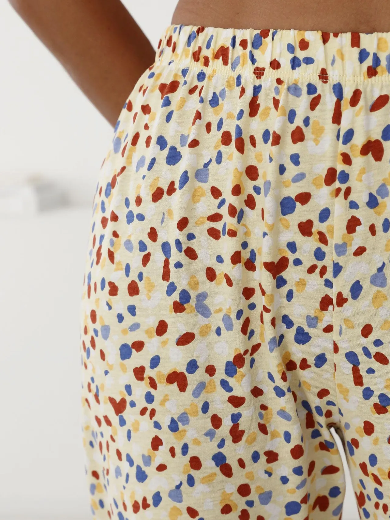 Pantalon de pyjama jersey pur coton