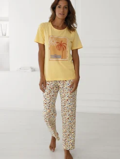 Pantalon de pyjama jersey pur coton