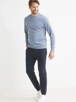 Pantalon de sport molleton gratté