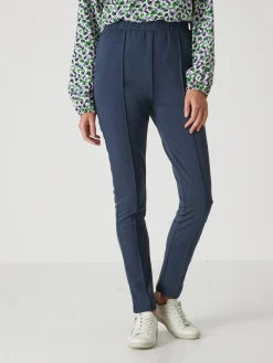 Pantalon droit élastiqué maille milano