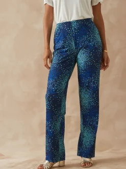 Pantalon en crêpe fluide