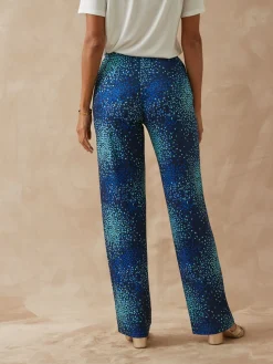 Pantalon en crêpe fluide