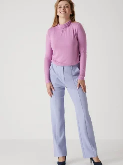 Pantalon en maille crêpe