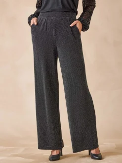 Pantalon en maille fantaisie