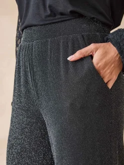 Pantalon en maille fantaisie