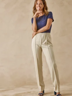 Pantalon en maille stature + d'1,60m