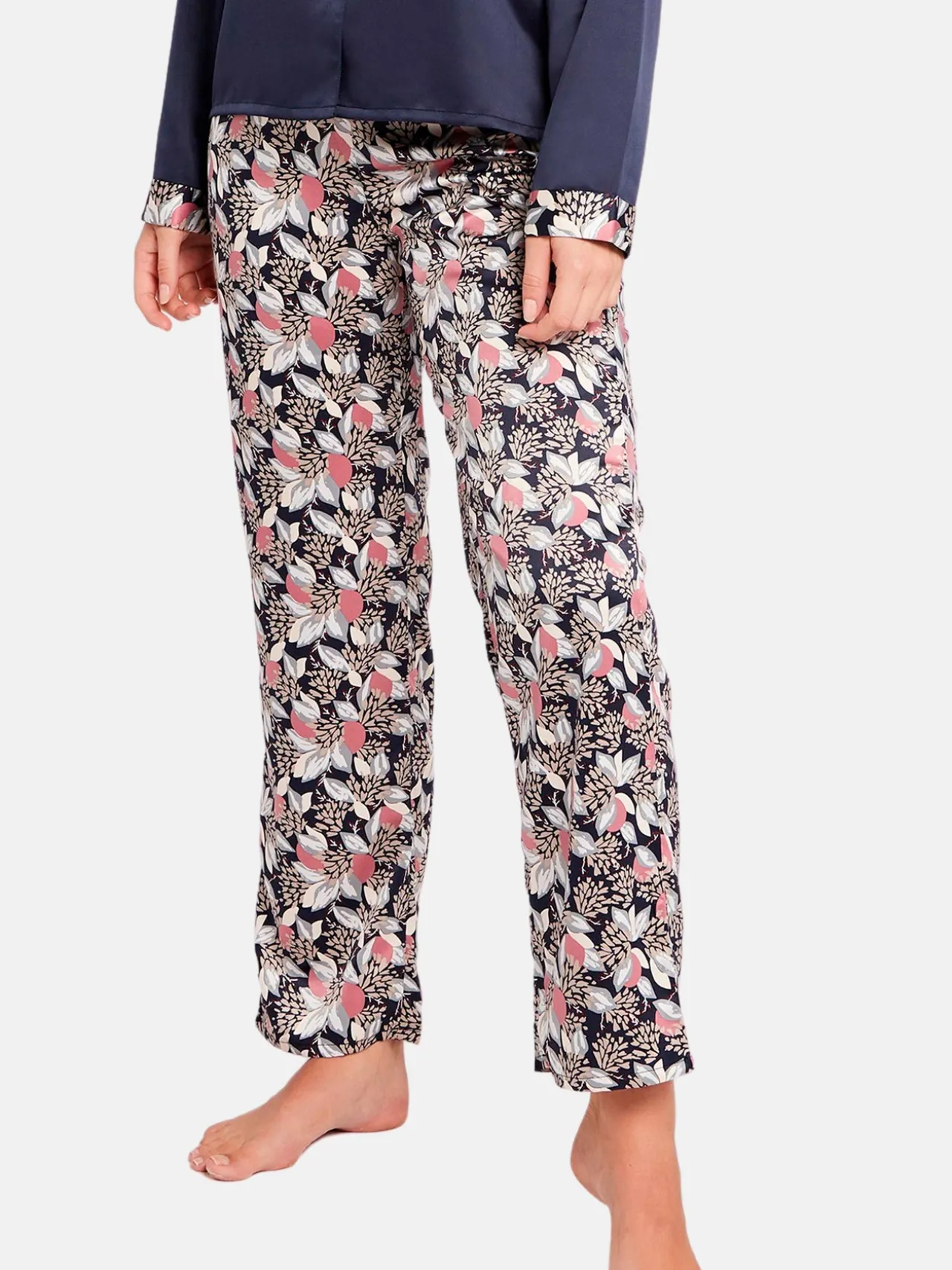 Pantalon en satin Idole