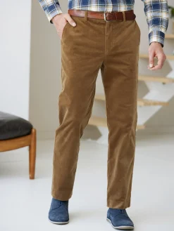 Pantalon en velours extensible