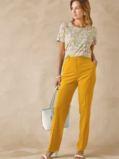 Pantalon entièrement élastiqué