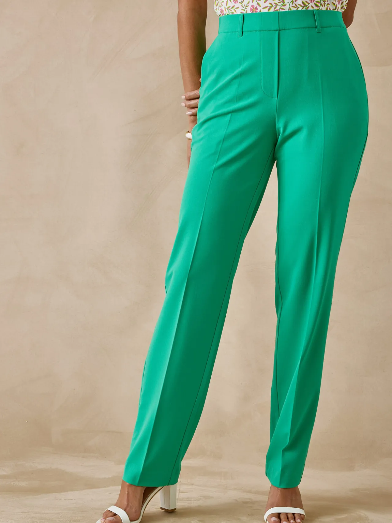 Pantalon entièrement élastiqué