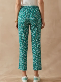 Pantalon fluide élastiqué