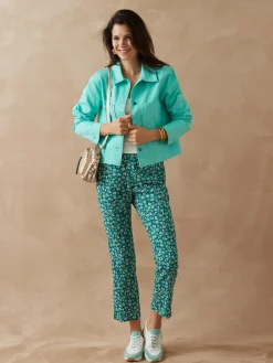 Pantalon fluide élastiqué